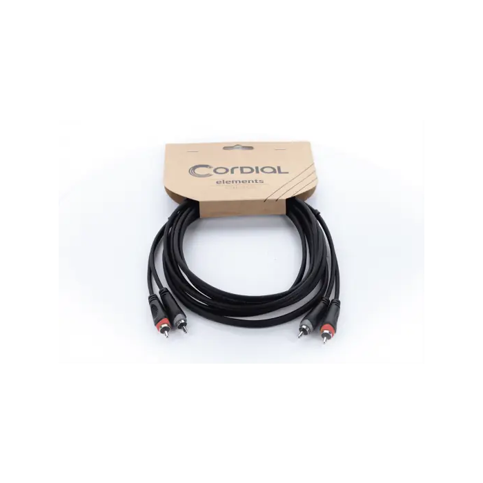Cordial Cable de Audio Dual RCA/RCA 6 Metros 2