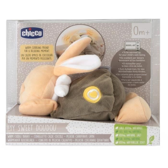 Peluche calefactable Conejo - CHICCO - Beige - Desde el nacimiento 3 Peluche calefactable Conejo - CHICCO - Beige - Desde el nacimiento 3