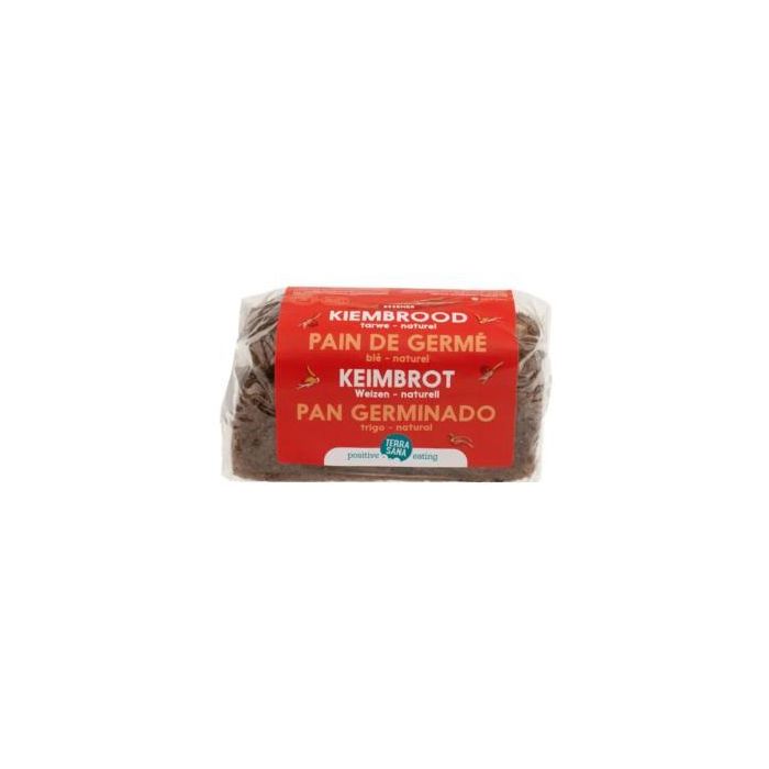 TERRASANA Pan de Trigo Germinado Vegano 400g