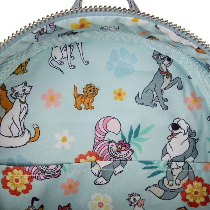 Mochila Denim Disney Loungefly 26cm 4 Mochila Denim Disney Loungefly 26cm 4