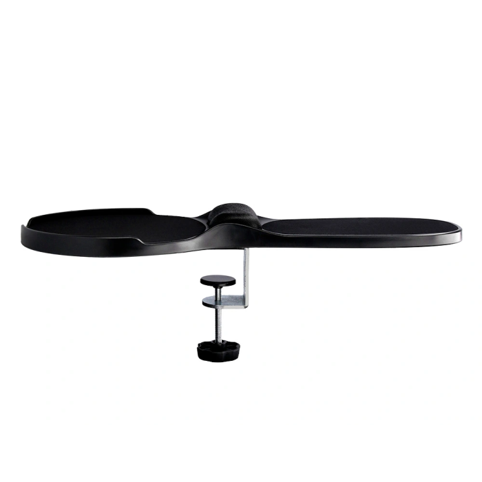 Q-connect Reposabrazos Ergonómico con Alfombrilla de Ratón y Apoyo de Muñeca Color Negro 220x140x480 mm 3