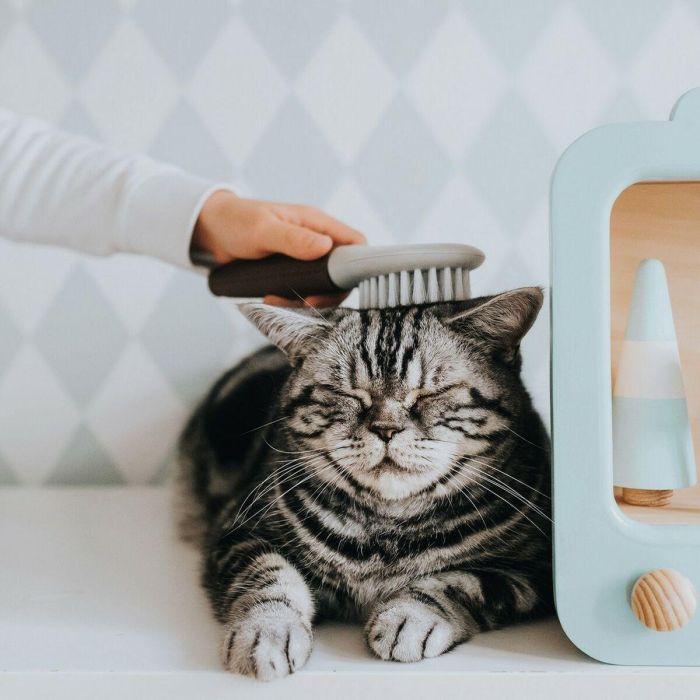 Hunter Cepillo De Cuidados Extra Soft Talla S Para Perros y Gatos