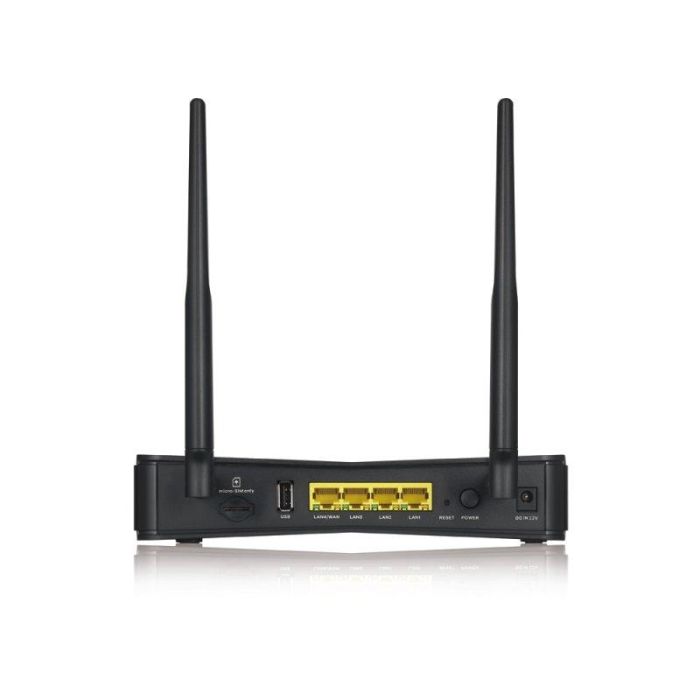 Zyxel LTE3301-PLUS router inalámbrico Gigabit Ethernet Doble banda (2,4 GHz / 5 GHz) 4G Negro 3 Zyxel LTE3301-PLUS router inalámbrico Gigabit Ethernet Doble banda (2,4 GHz / 5 GHz) 4G Negro 3