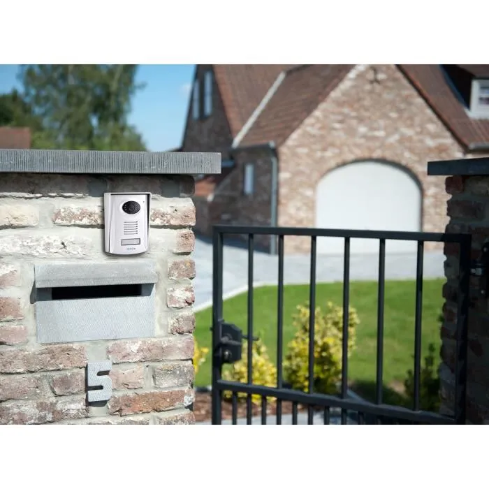 Chacon Videoteléfono en Color 4.3" Negro con Pantalla Ultraplana y Tecnología de 4 Hilos 2 Chacon Videoteléfono en Color 4.3" Negro con Pantalla Ultraplana y Tecnología de 4 Hilos 2