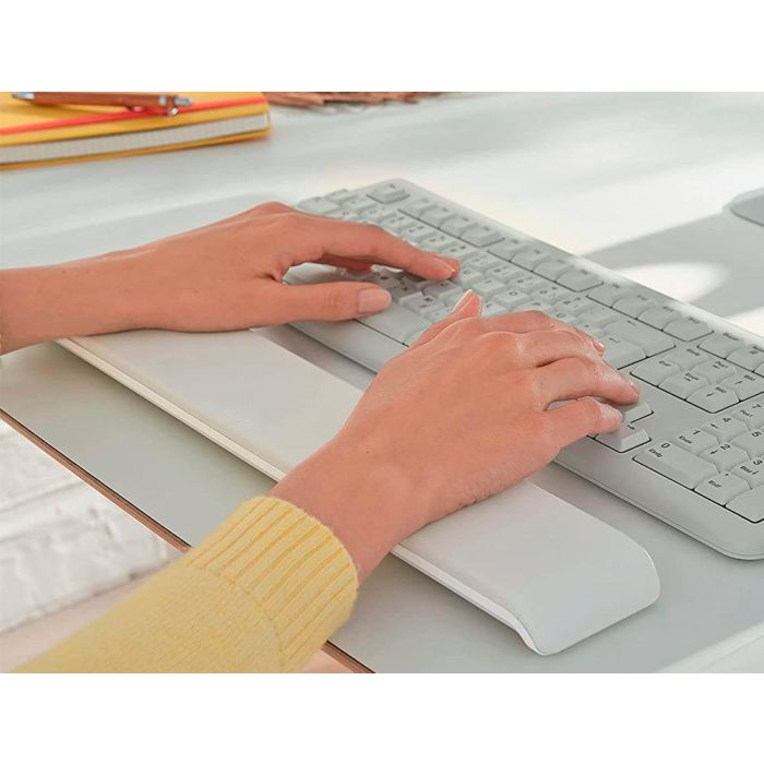 Reposamuñecas Leitz Ergo Cosy Para Teclado Ajustable Color Gris 3