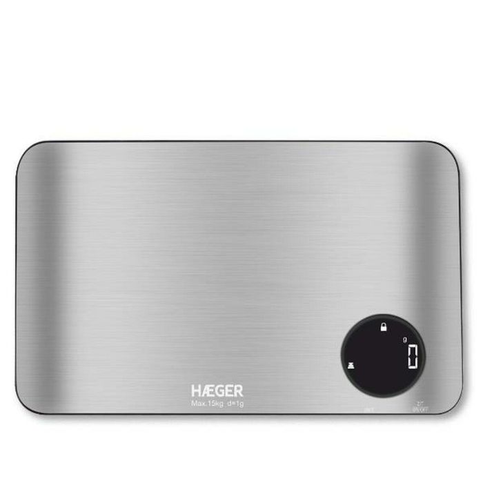 Báscula de Cocina Haeger KS-DIG.012A Gris 1 Báscula de Cocina Haeger KS-DIG.012A Gris 1