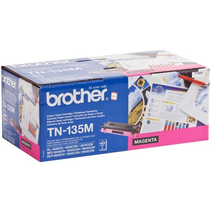 Brother TN-135M Tóner magenta 1 Brother TN-135M Tóner magenta 1