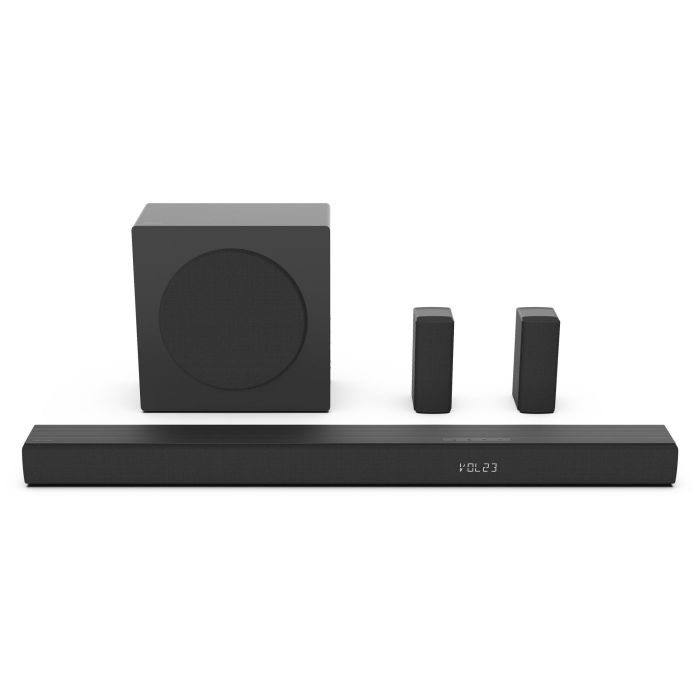 Hisense HIS6942351409078 Barra de sonido 5.1 canales 540W con Subwoofer Inalámbrico, Altavoces Traseros y Bluetooth 0 Hisense HIS6942351409078 Barra de sonido 5.1 canales 540W con Subwoofer Inalámbrico, Altavoces Traseros y Bluetooth 0