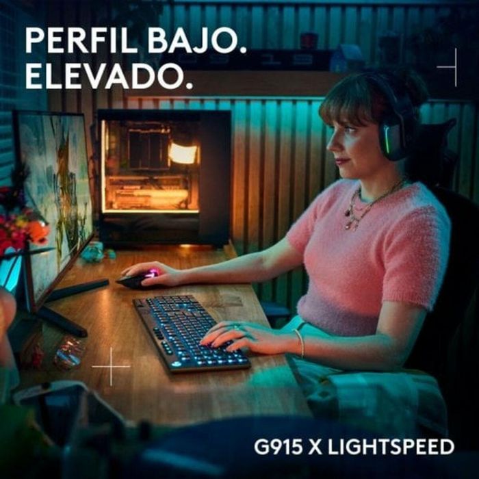 Teclado y Ratón Logitech 920-012677 Negro Qwerty Español QWERTY 8