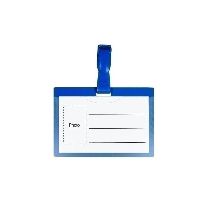 Funda Distintivo Forofis Con Pinza Giratoria 57X90Mm Paquete De 100