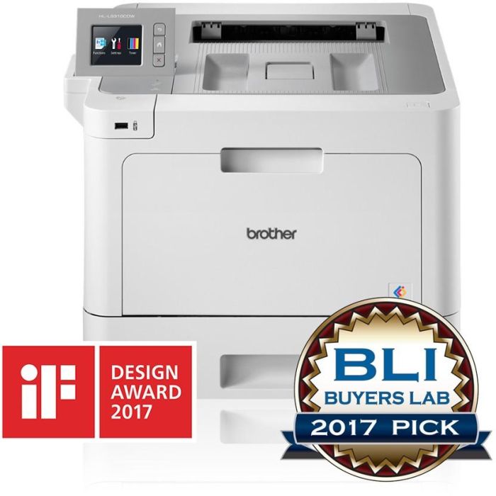 Brother HL-L9310CDW Impresora láser color A4, 31 ppm, Dúplex, LAN, WiFi, USB. Ideal para oficinas 4
