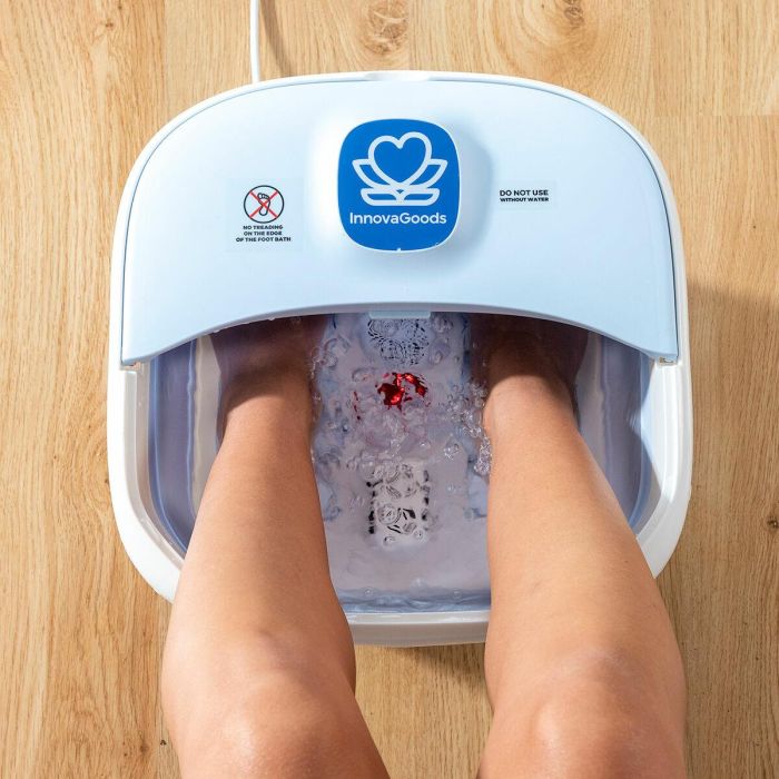 Spa para Pies Plegable con Rodillos e Hidromasaje Footopy InnovaGoods 4