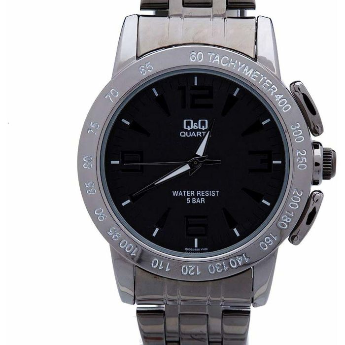 Reloj Hombre Q&Q Q602J405Y Negro Plateado (Ø 40 mm) 0 Reloj Hombre Q&Q Q602J405Y Negro Plateado (Ø 40 mm) 0