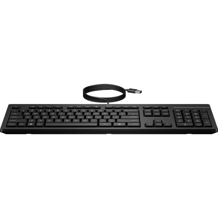 HP 125 Teclado Cableado USB con Diseño Ergonómico y Disposición Sueca (SWE) – Confort y Productividad Diaria en la Oficina 4