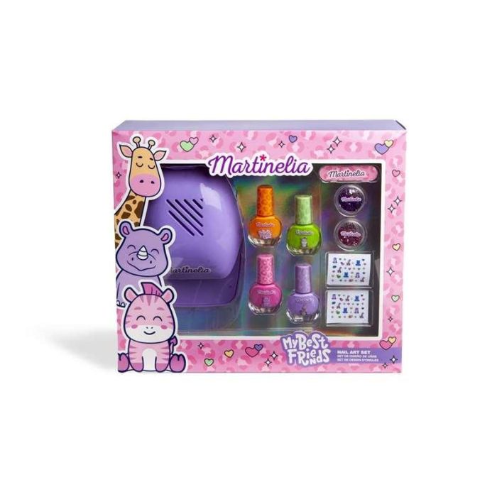 Set de uñas martinelia my best friends con secador. 28x24x7 cm 1