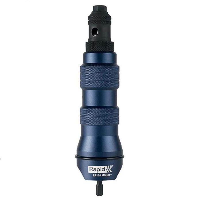 RAPID Rp150 Adaptador Remachadora para Taladro, Multiposición, para remaches de 3.2mm, 4mm y 4.8mm