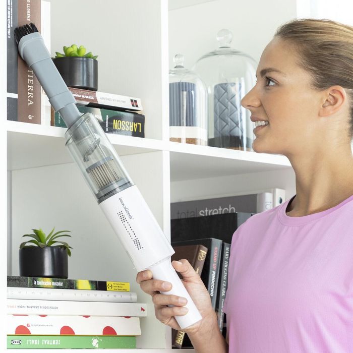 Aspirador de Mano Recargable con 3 Accesorios Hancuum InnovaGoods 10 Aspirador de Mano Recargable con 3 Accesorios Hancuum InnovaGoods 10