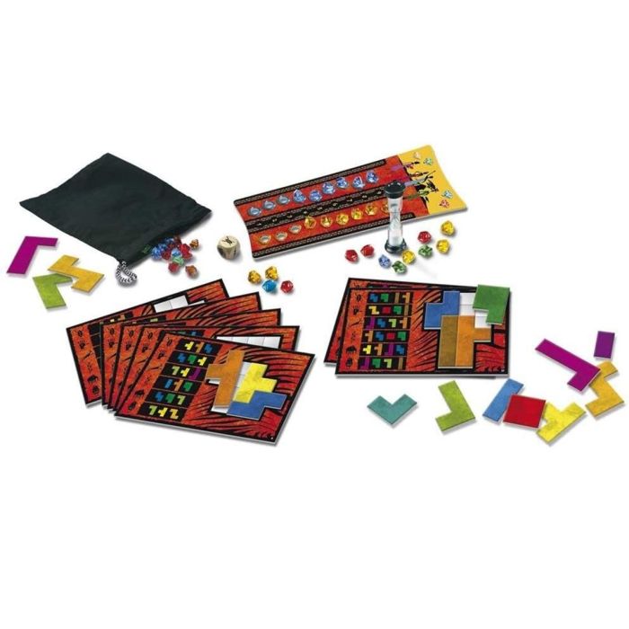 Devir Juego de Mesa Ubongo Versión Trilingüe - 2 a 4 Jugadores, 30 Minutos, Edad 8+ 1 Devir Juego de Mesa Ubongo Versión Trilingüe - 2 a 4 Jugadores, 30 Minutos, Edad 8+ 1