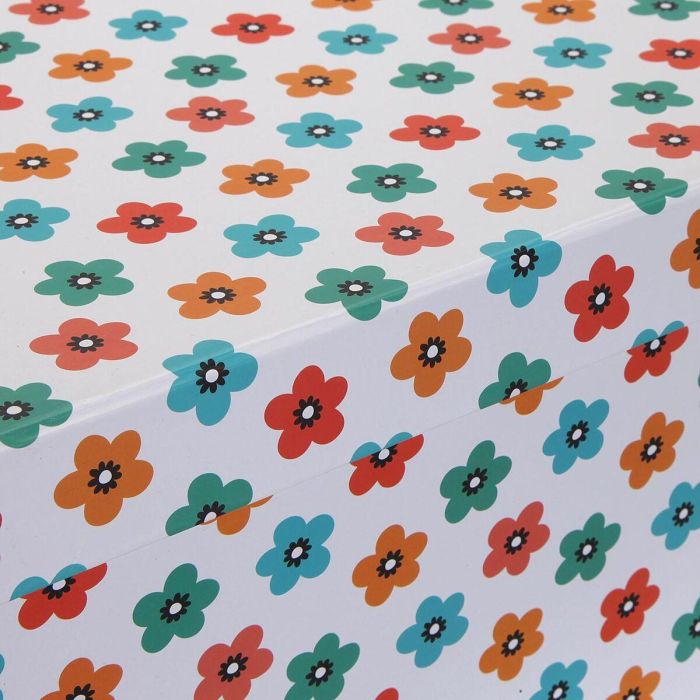 Set 15 Cajas de Cartón Flower Power Versa 46.5x57.5x19.5 cm (2 Unidades) 2 Set 15 Cajas de Cartón Flower Power Versa 46.5x57.5x19.5 cm (2 Unidades) 2