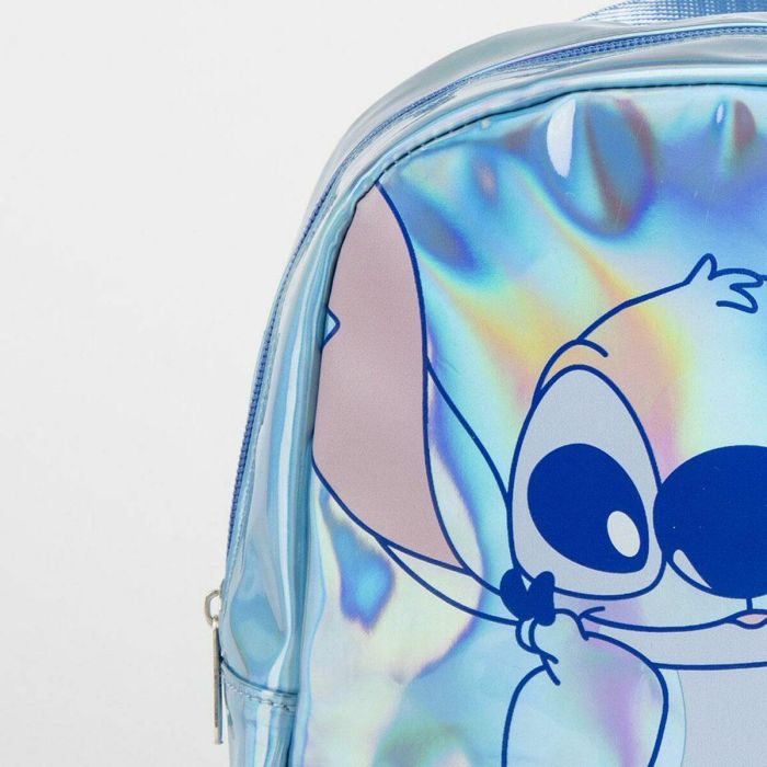 Mochila Casual Stitch Azul 23 x 22 x 8 cm 2