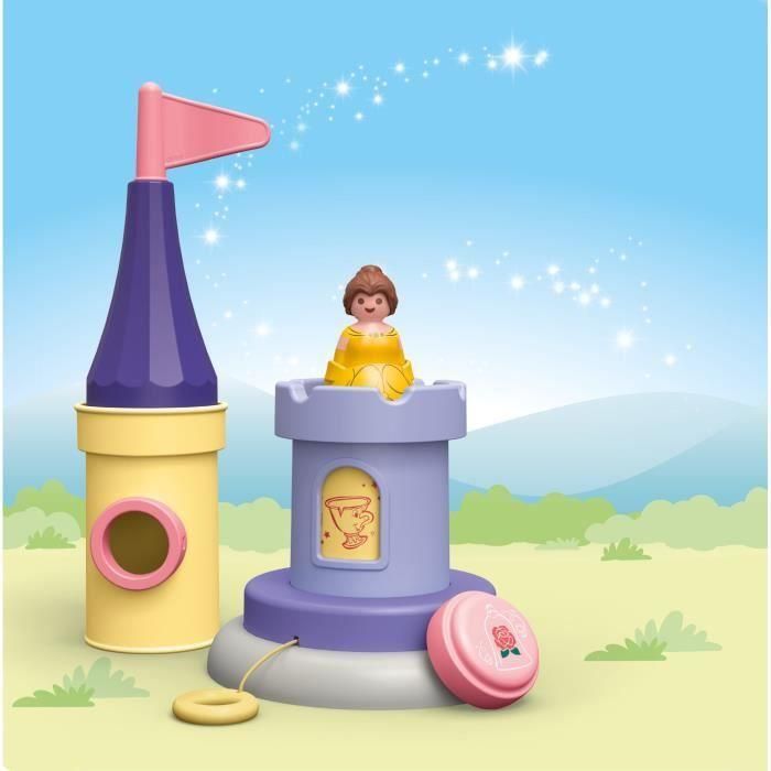 Playmobil 71458 Caja de Música Disney La Bella y la Bestia Juguete Infantil con Torre de Juegos y Melodía Mecánica 1 Playmobil 71458 Caja de Música Disney La Bella y la Bestia Juguete Infantil con Torre de Juegos y Melodía Mecánica 1
