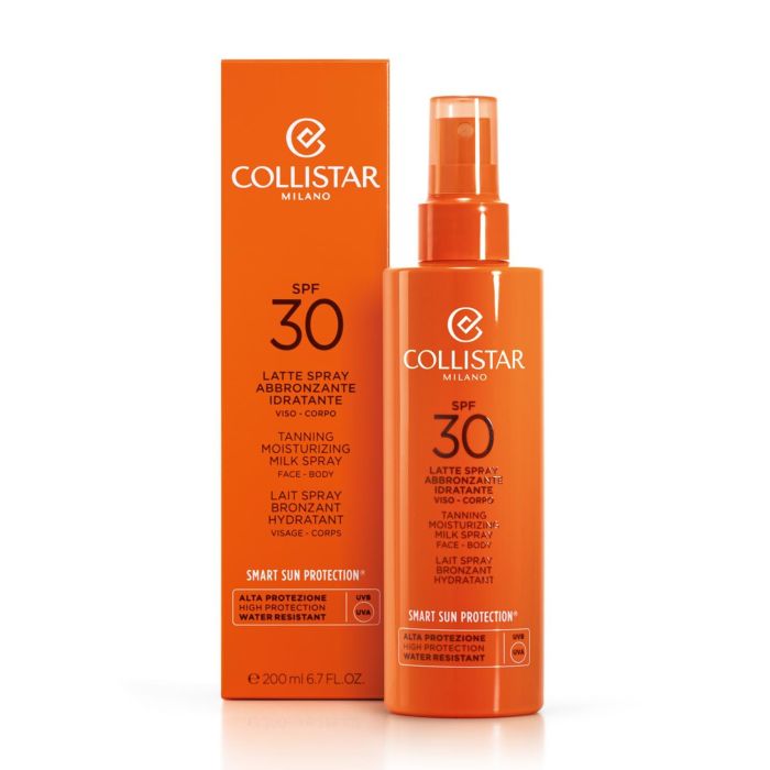 Collistar Spray Bronceador Leche Hidratante SPF30+ Protector Solar Corporal 200 ml Collistar Spray Bronceador Leche Hidratante SPF30+ Protector Solar Corporal 200 ml