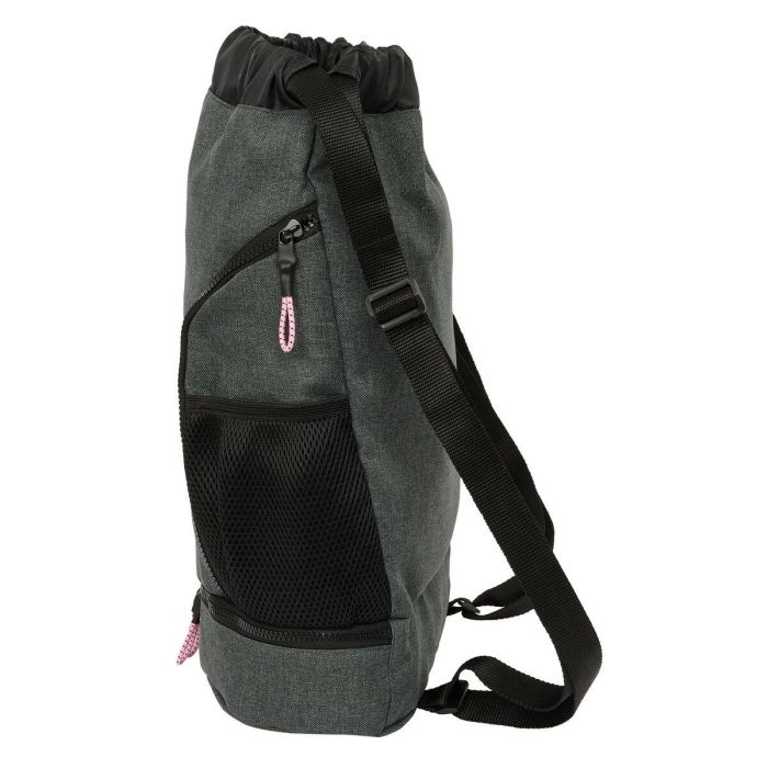 Mochila Saco Infantil Kappa Silver pink Gris 35 x 40 x 1 cm 1 Mochila Saco Infantil Kappa Silver pink Gris 35 x 40 x 1 cm 1