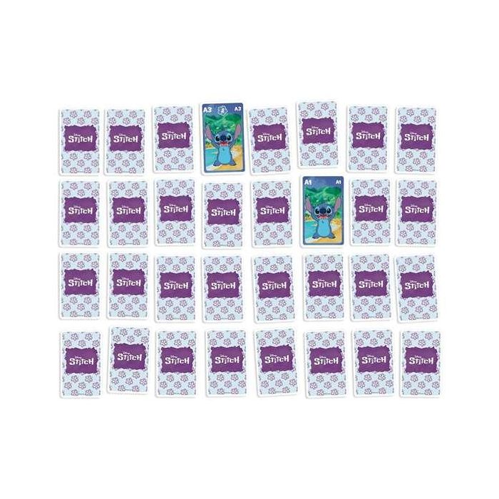 Fournier Baraja Infantil Stitch para Niños a Partir de 3 Años 4