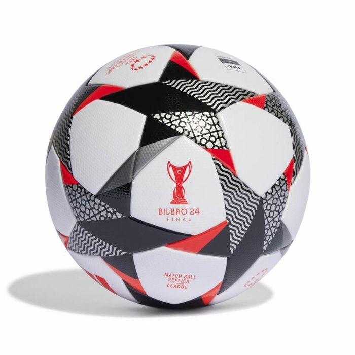 Balón de Fútbol Adidas Wucl Leage Blanco Talla 5 3 Balón de Fútbol Adidas Wucl Leage Blanco Talla 5 3