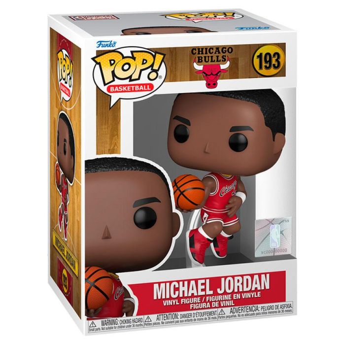 Funko Pop! 79678 Michael Jordan Baloncesto Leyenda Chicago Bulls Uniforme Figura Coleccionable 1