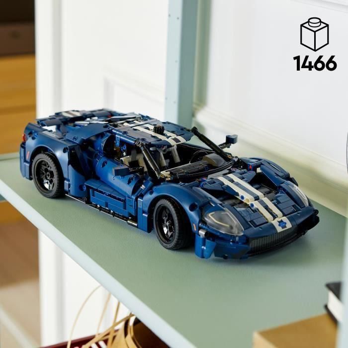 LEGO Technic 42154 Ford GT 2022, cobertura de automóviles para adultos, escala 1:12, nivel avanzado 2 LEGO Technic 42154 Ford GT 2022, cobertura de automóviles para adultos, escala 1:12, nivel avanzado 2