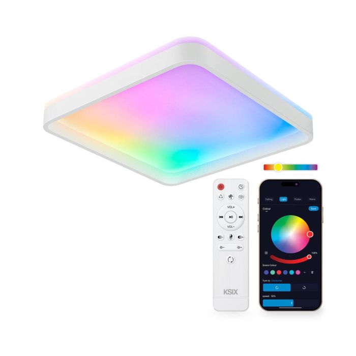 Plafón LED KSIX Stellar Plus (3000k - 6500k) 6 Plafón LED KSIX Stellar Plus (3000k - 6500k) 6