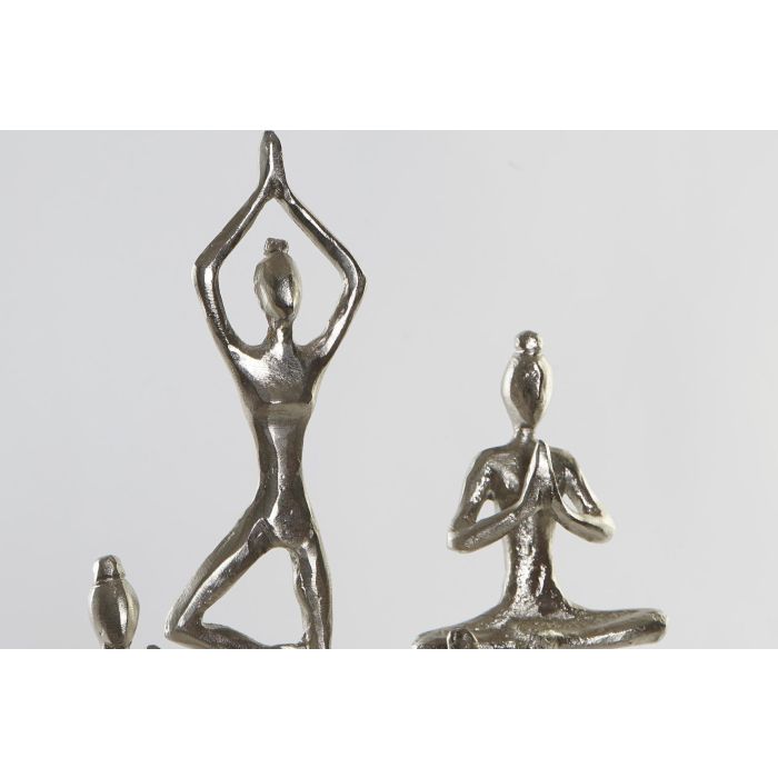 Figura Indio DKD Home Decor Plateado 9 x 51 x 26 cm (2 Unidades) 1 Figura Indio DKD Home Decor Plateado 9 x 51 x 26 cm (2 Unidades) 1