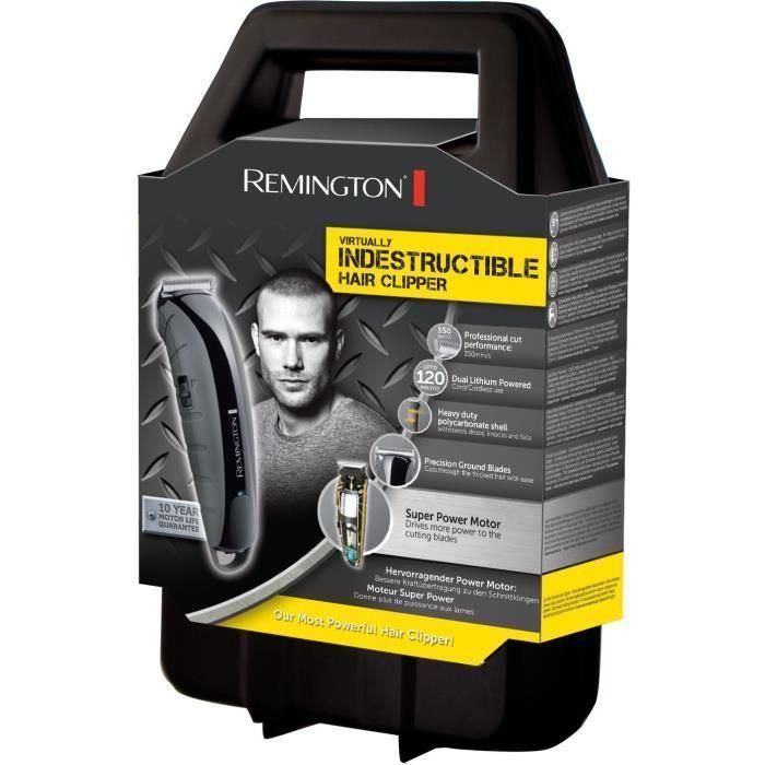 Cortapelos indestructible Remington HC5880, a prueba de golpes, cuchillas de acero japonesas autoafilables, batería de litio doble 3 Cortapelos indestructible Remington HC5880, a prueba de golpes, cuchillas de acero japonesas autoafilables, batería de litio doble 3