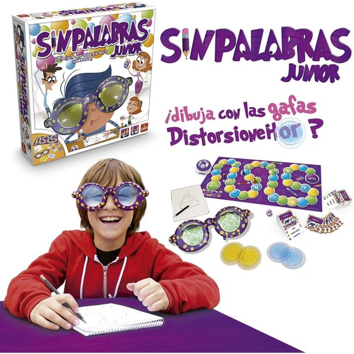 Goliath Sin Palabras Junior 370110 Juego de Mesa para Niños +6 Años 2