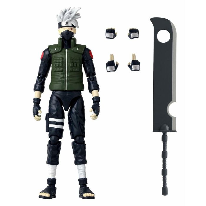 Figura Anime Heroes - Bandai - Naruto Shippuden - Kakashi Hatake (Cuarta Gran Guerra Ninja) - 17 cm 7