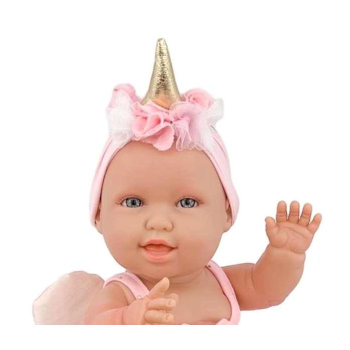 Andrea baby unicornio rosa infantil ref: 3136-24 38 cm 1 Andrea baby unicornio rosa infantil ref: 3136-24 38 cm 1