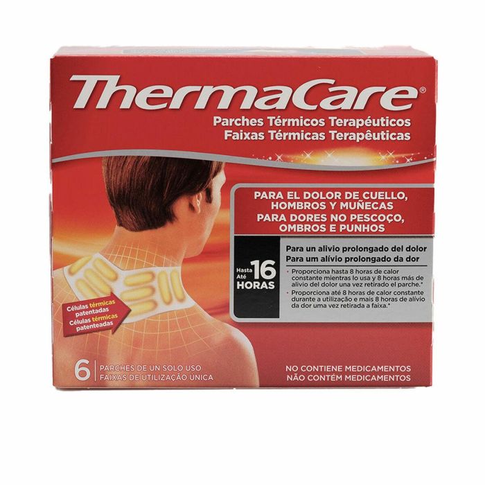 Thermacare Parche Térmico Terapéutico 6 Parches para Dolor de Cuello, Hombro y Muñeca Thermacare Parche Térmico Terapéutico 6 Parches para Dolor de Cuello, Hombro y Muñeca