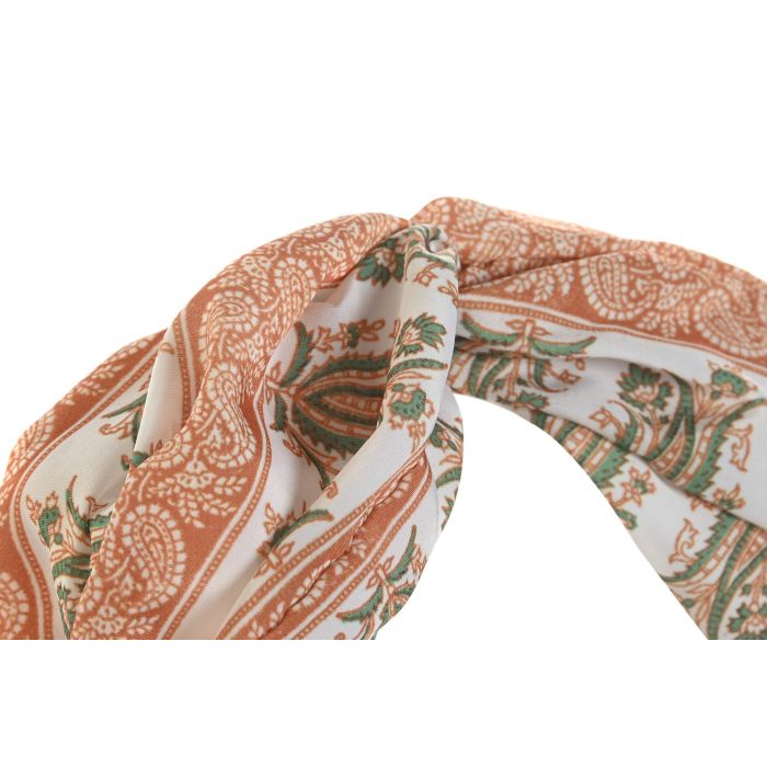 DKD Home Decor Accesorio De Pelo Mediterraneo Mostaza Verde 8 x 20 x 20 cm Set de 3 1