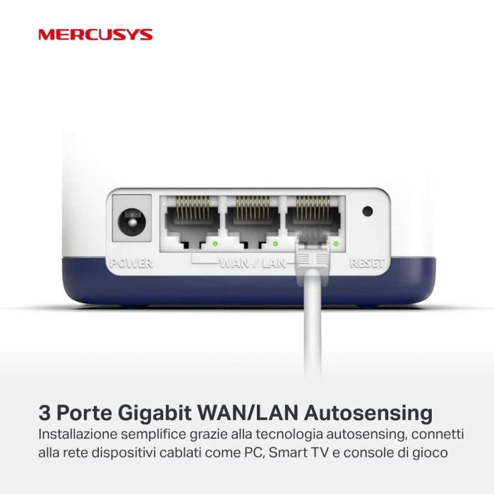 Mercusys Halo H50G Sistema Wi-Fi Malla para Hogar, Doble Banda 2.4/5 GHz, Wi-Fi 5 (802.11ac), Pack de 2 Nodos, Color Blanco 24 Mercusys Halo H50G Sistema Wi-Fi Malla para Hogar, Doble Banda 2.4/5 GHz, Wi-Fi 5 (802.11ac), Pack de 2 Nodos, Color Blanco 24
