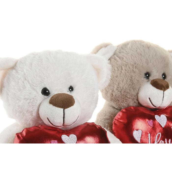 Peluche Kids DKD Home Decor Beige Marron 19 x 23 x 23 cm (4 Unidades) 1 Peluche Kids DKD Home Decor Beige Marron 19 x 23 x 23 cm (4 Unidades) 1