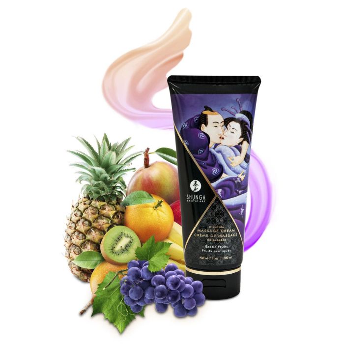 Shunga Cuerpo crema de masaje aroma frutas exoticas 1