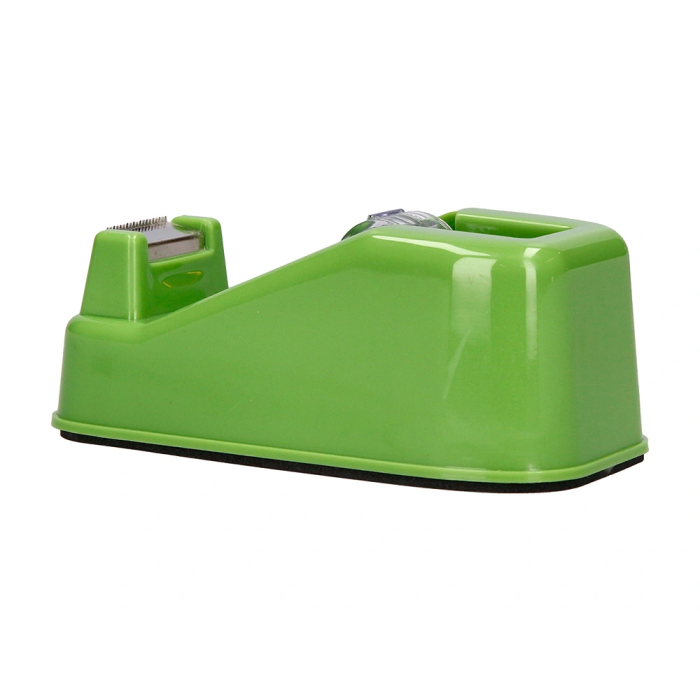 Liderpapel Portarrollo sobremesa ecouse 100% plástico reciclado para cinta de 33 mt color verde 3