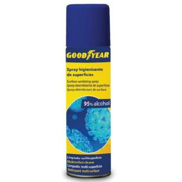 Limpiador de superficies Goodyear 500 ml Higienizante (12 Unidades) 1 Limpiador de superficies Goodyear 500 ml Higienizante (12 Unidades) 1