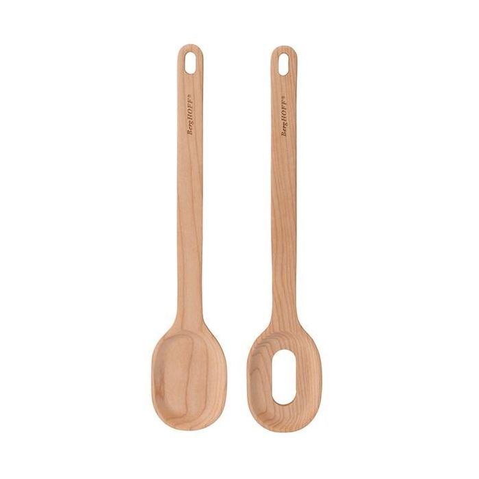 Berghoff 3950112 Cubiertos para Ensalada de Madera de Arce con Acabado de Aceite Natural