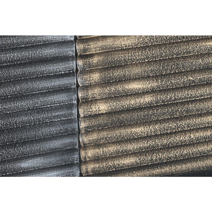 DKD Home Decor Decoración Pared Negro Dorado 91 x 91 x 3 cm 2