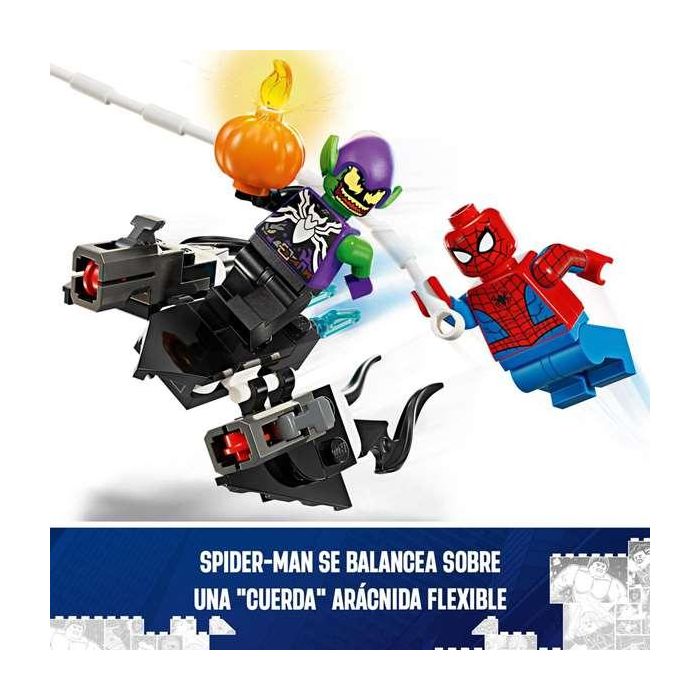 Juego de construccion coche de carreras de spider-man y duende verde venomizado lego marvel 16 Juego de construccion coche de carreras de spider-man y duende verde venomizado lego marvel 16
