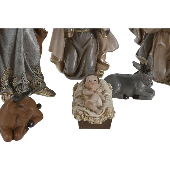 Nacimiento Navidad Tradicional DKD Home Decor Multicolor 5 x 18 x 8 cm Set de 9 (2 Unidades) 1 Nacimiento Navidad Tradicional DKD Home Decor Multicolor 5 x 18 x 8 cm Set de 9 (2 Unidades) 1