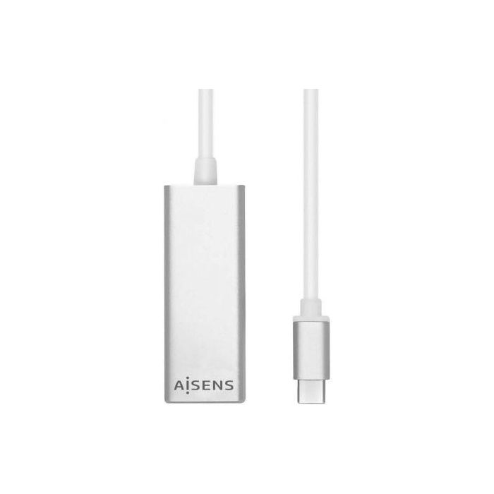 Aisens Conversor USB3.1 Gen1 USB-C a Ethernet Gigabit 10/100/1000 Mbps, Compatible con Windows, Mac, Linux 2 Aisens Conversor USB3.1 Gen1 USB-C a Ethernet Gigabit 10/100/1000 Mbps, Compatible con Windows, Mac, Linux 2