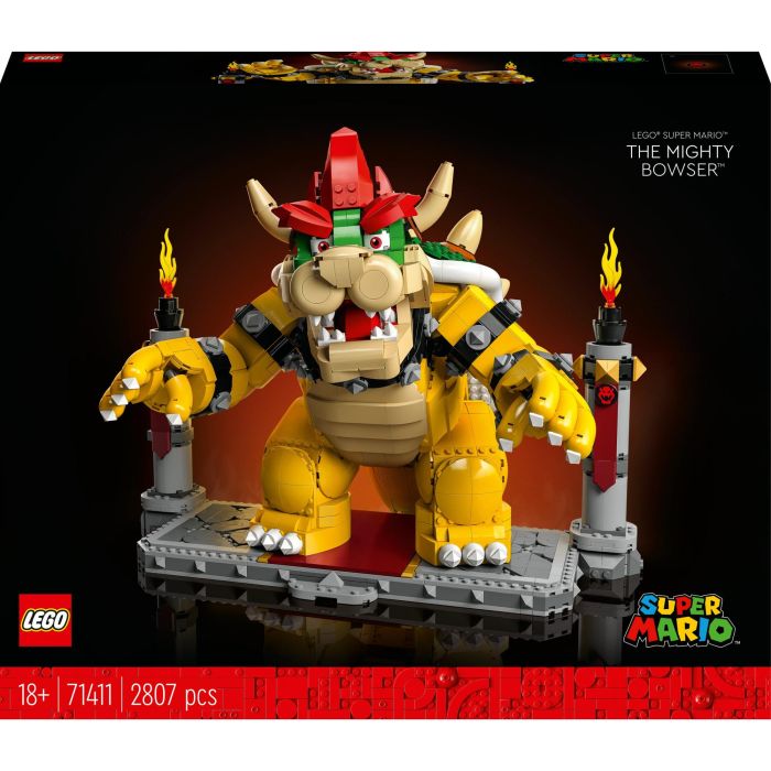 Lego Super Mario 71411 El Poderoso Bowser Figura Kit de Construcción Colección Regalo